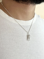 Colar Abraço Eterno - Aço Inox Banhado