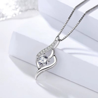 Colar Cristal Aurora - Aço Inox Banhado