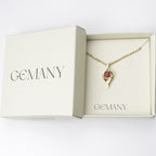 Colar Cristal Aurora - Aço Inox Banhado