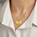 Colar Iniciais Personalizado - Aço Inox Banhado