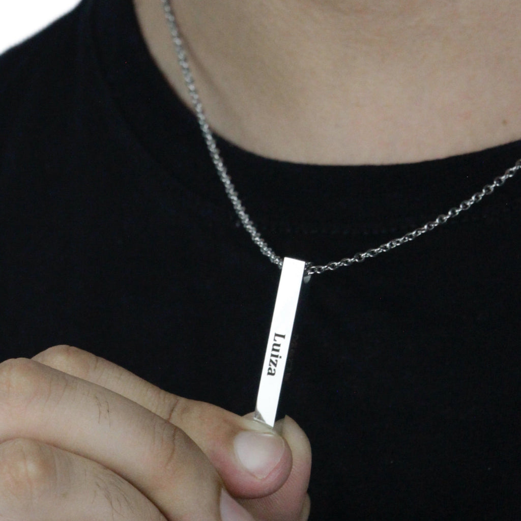 Colar 4d Personalizado - Aço Inox Banhado