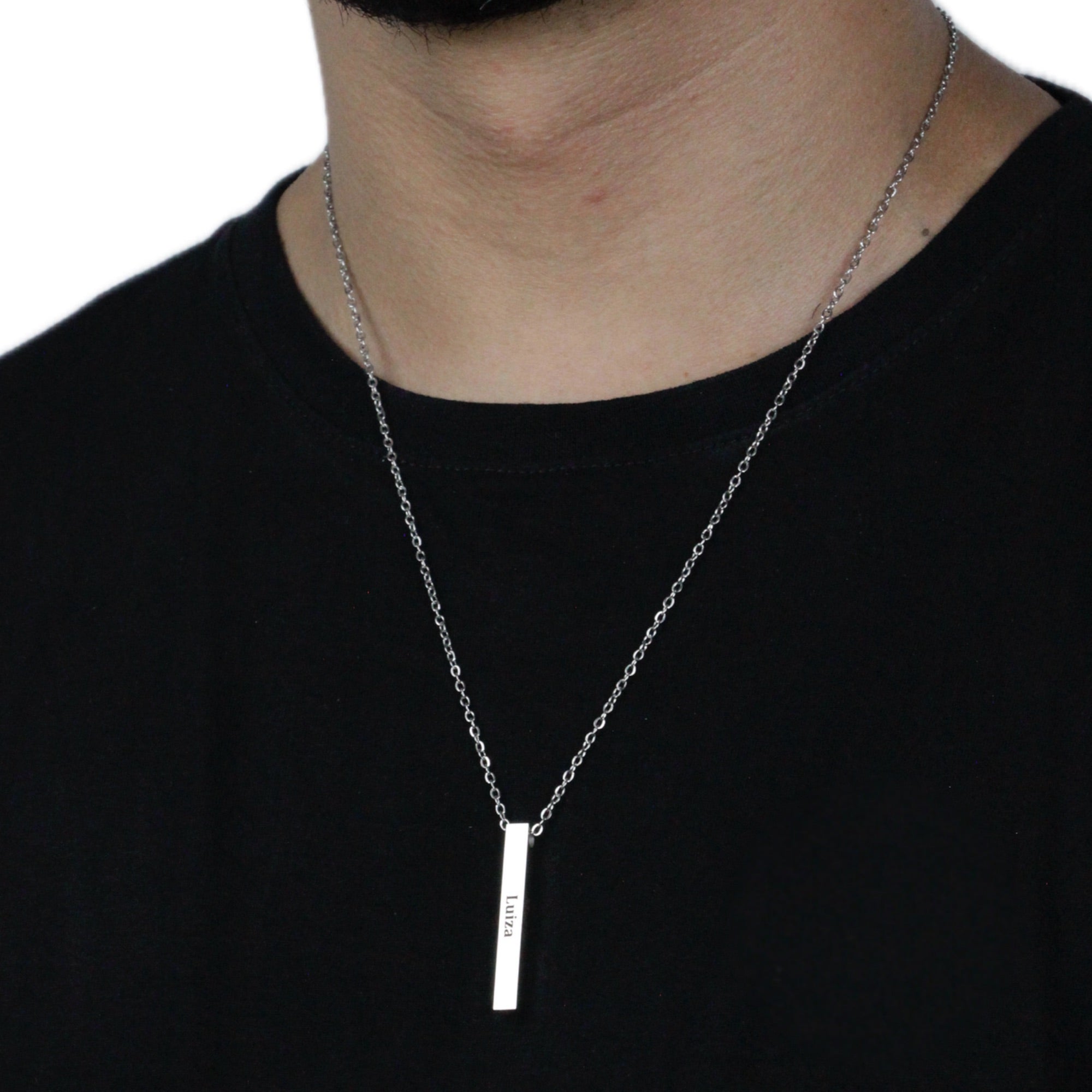 Colar 4d Personalizado - Aço Inox Banhado