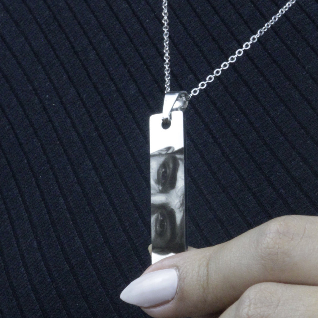 Colar do Olhar Personalizado - Aço Inox Banhado