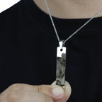 Colar do Olhar Personalizado - Aço Inox Banhado