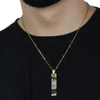 Colar do Olhar Personalizado - Aço Inox Banhado