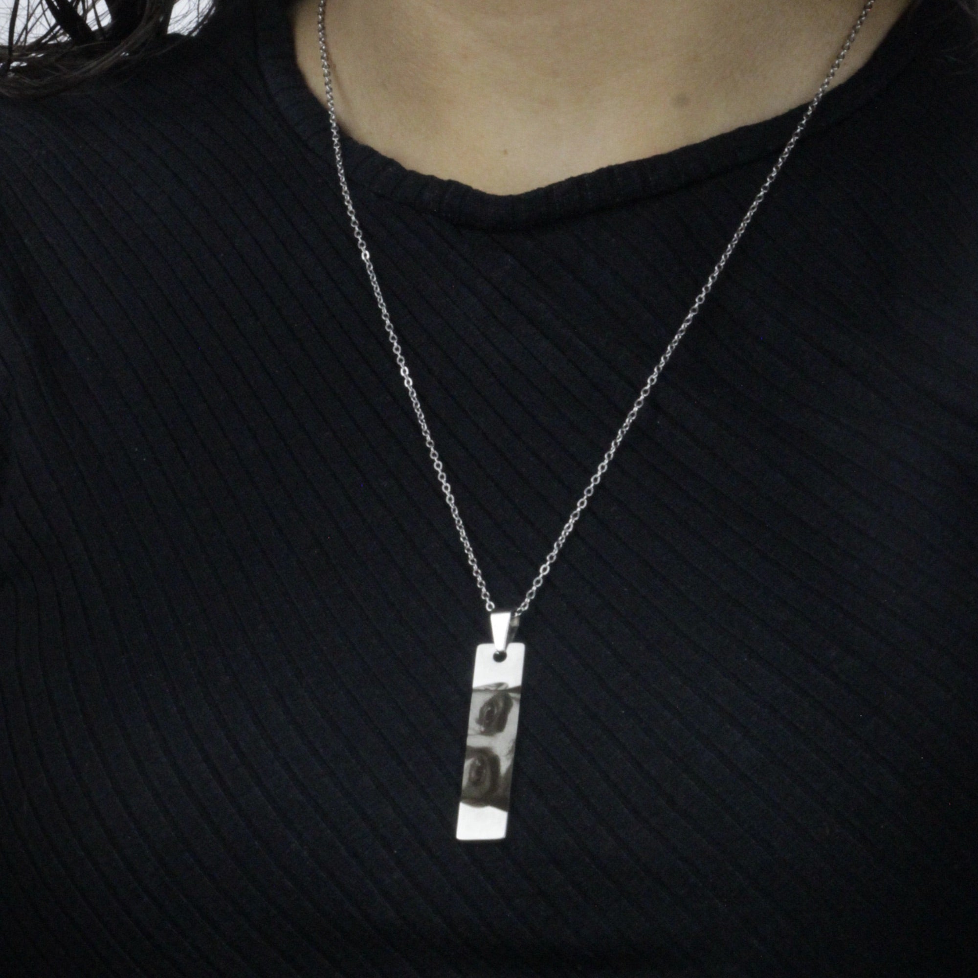 Colar do Olhar Personalizado - Aço Inox Banhado