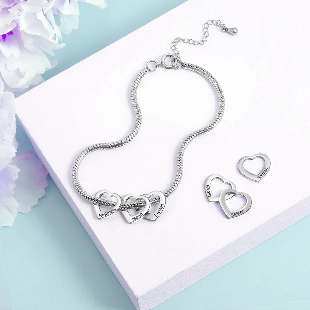 Pulseira Flexível Personalizada - Aço Inox Banhado