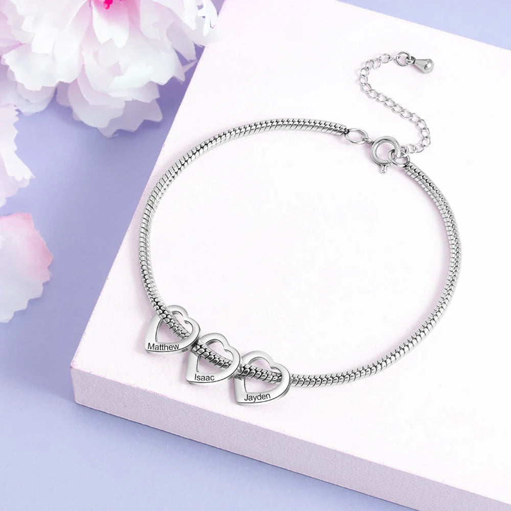 Pulseira Flexível Personalizada - Aço Inox Banhado