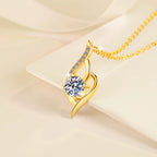 Colar Cristal Aurora - Aço Inox Banhado