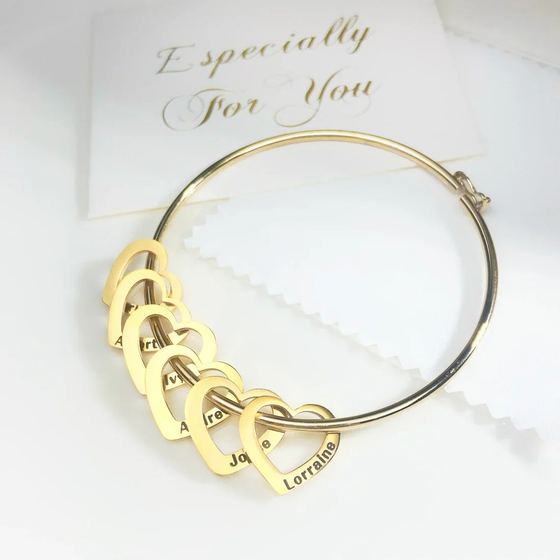 Pulseira Rígida Personalizada - Aço  Inox Banhado